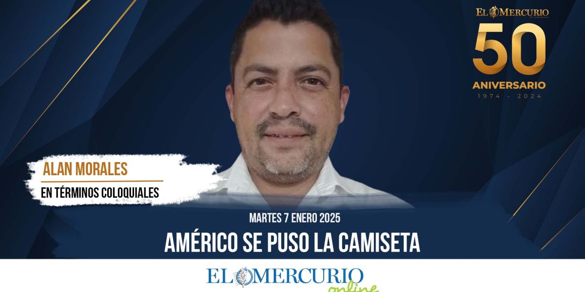 Américo se puso la camiseta