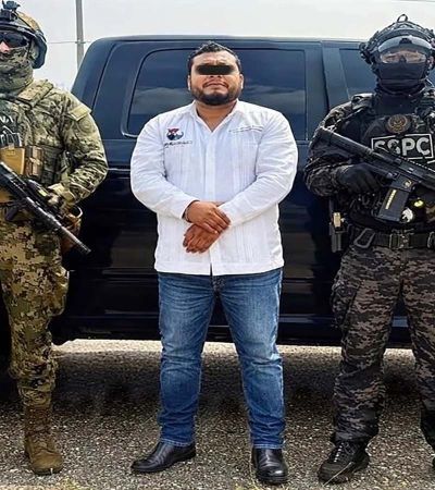 Dan prisión preventiva a Alcalde de MORENA acusado de presunta extorsión