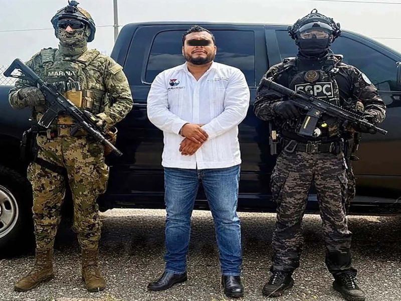 Dan prisión preventiva a Alcalde de MORENA acusado de presunta extorsión