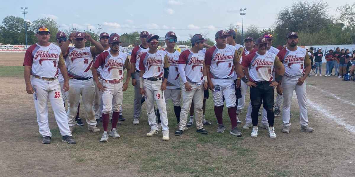 Aldama campeón, estatal de beisbol 25 años y menores