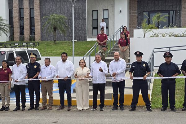 Inauguran Cuartel de Bomberos en Altamira y colocan primera piedra de Protección Civil