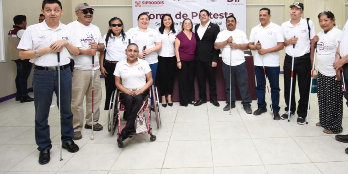 Nombran A Representante Del Siproddis En Altamira: Atenderá A Personas Con Discapacidad