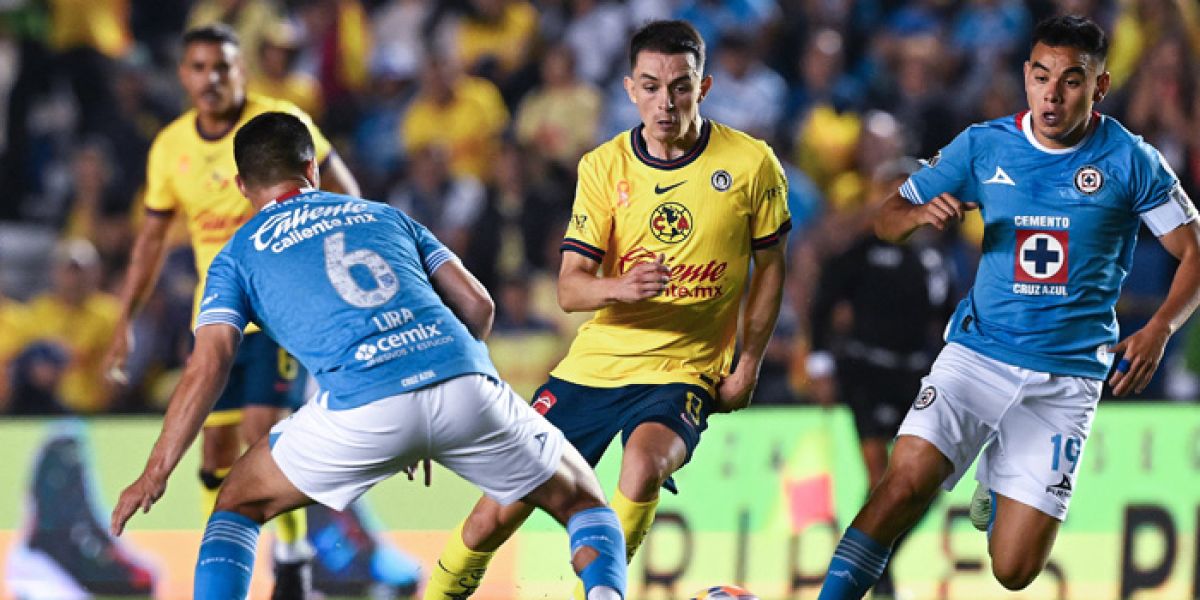 Vence América a Cruz Azul y va contra Toluca por el título
