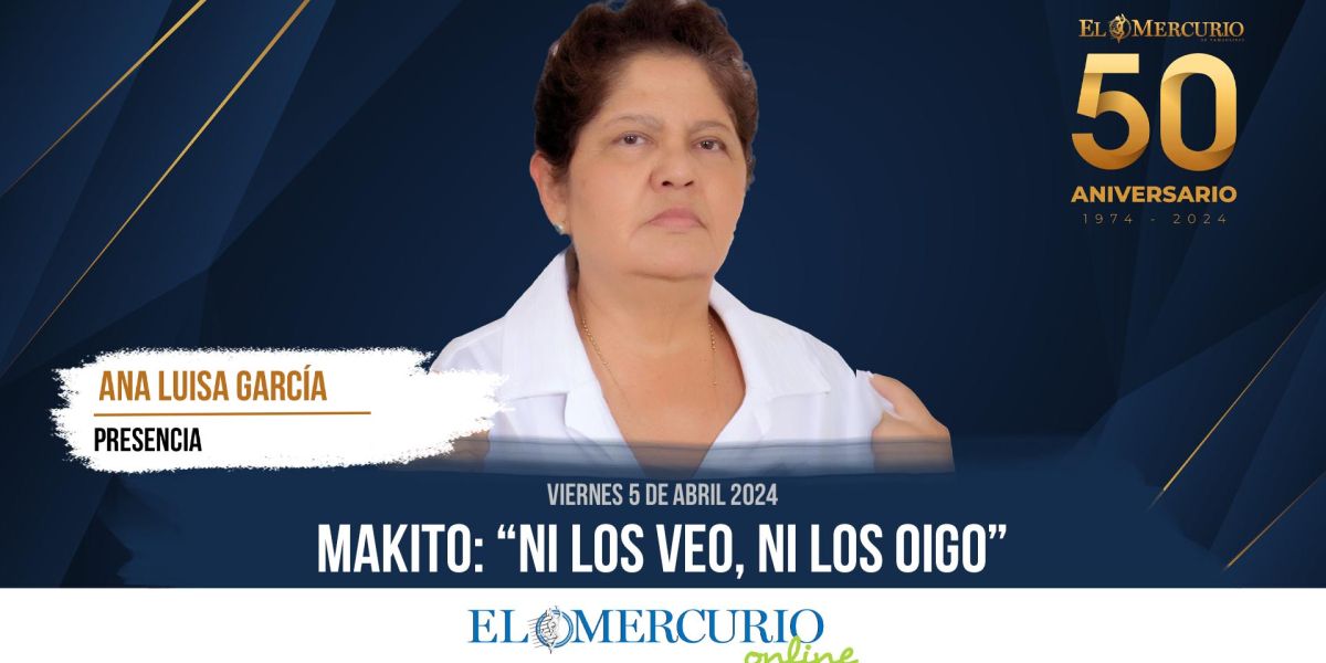 Makito: “Ni los veo, ni los oigo