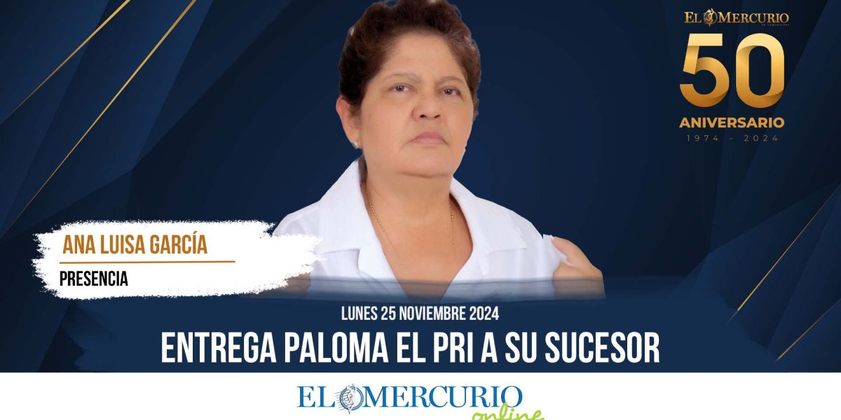 Entrega Paloma el PRI a su sucesor