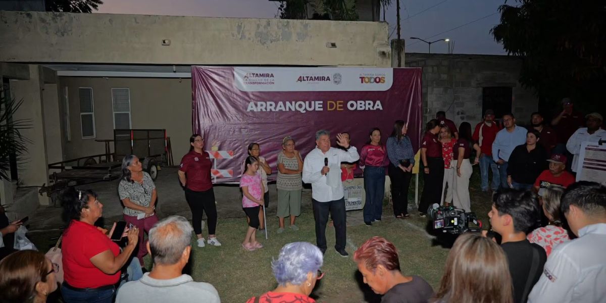 Continúa Armando Martínez transformando Altamira con más obras