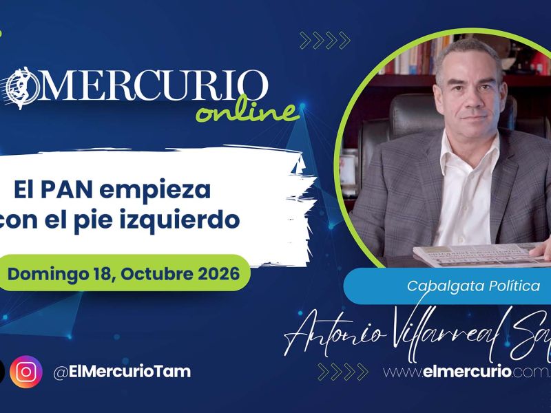El PAN empieza con el pie izquierdo