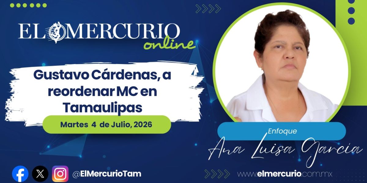 Gustavo Cárdenas, a reordenar MC en Tamaulipas