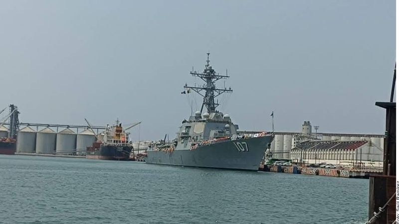 Llega a Veracruz el destructor USS Gravely, uno de los más avanzados de la Armada de Estados Unidos