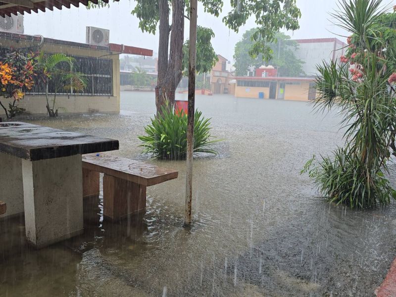 Mantienen vigilancia en escuelas de Madero ante pronóstico de nuevas lluvias