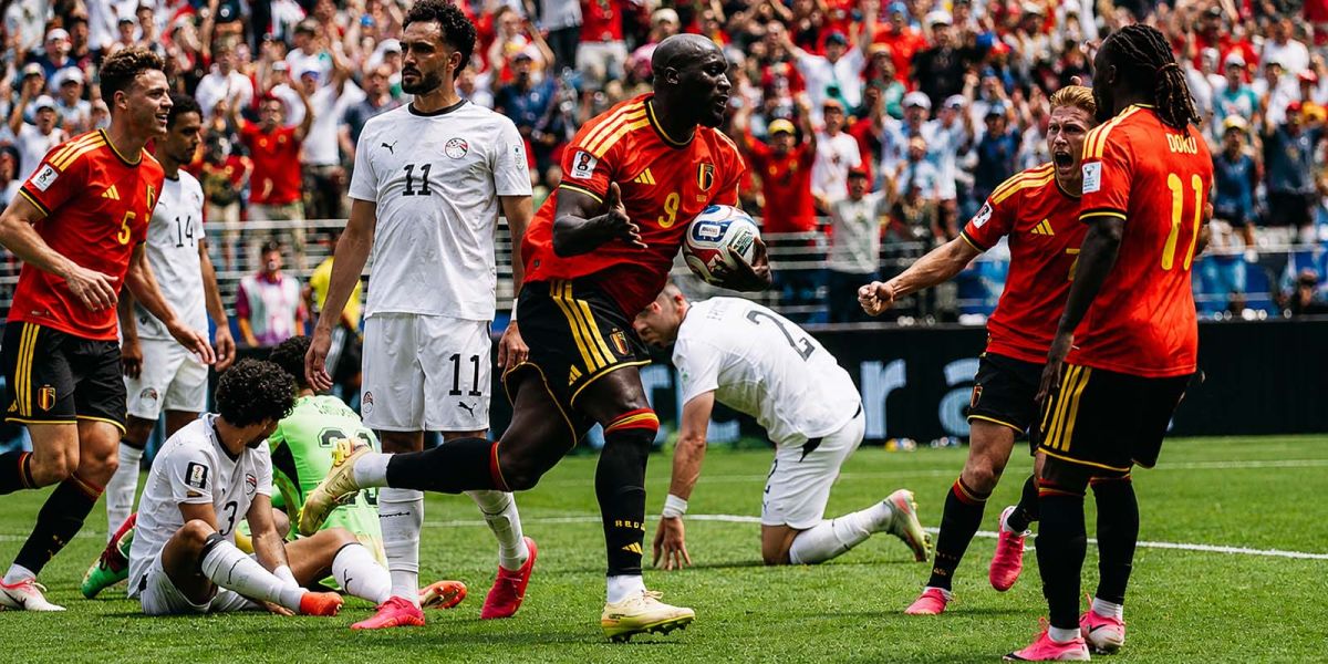 Bélgica evita la derrota ante Egipto con ayuda de un autogol