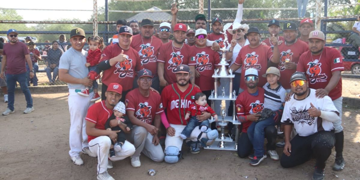 Benito Juárez se corona campeón en liga regional de Güémez