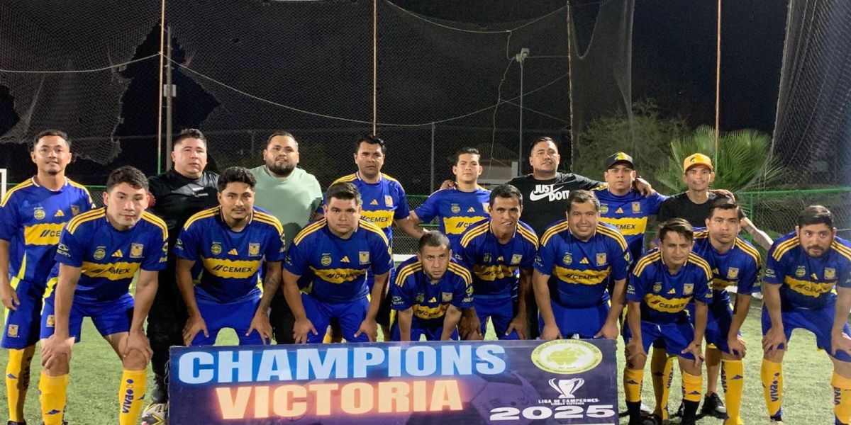 Liga de campeones de Ciudad Victoria lo dieron todo