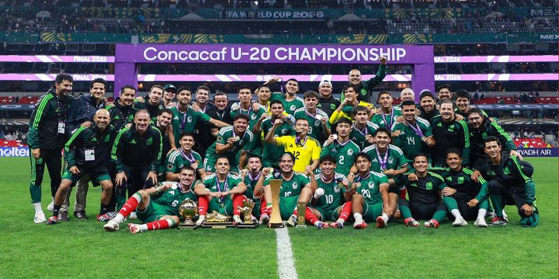 México es bicampeón Sub-20 de Concacaf