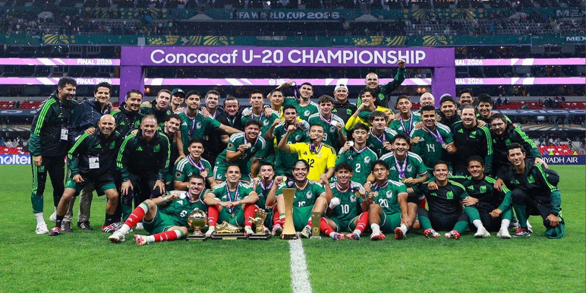 México es bicampeón Sub-20 de Concacaf