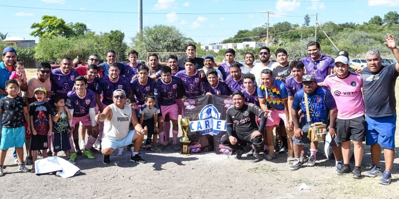 Carmen, campeón de liga en la unidad modelo