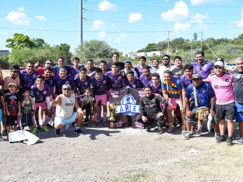 Carmen, campeón de liga en la unidad modelo
