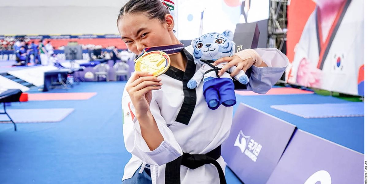 Es taekwondoina Cecilia Lee tricampeona mundial 