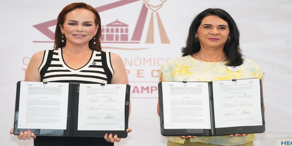 Desde Tampico, Carmen Lilia impulsa corredor económico que une frontera y puerto