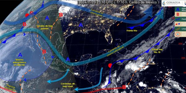 Mañana, se mantendrán condiciones de tiempo estable sobre la mayor parte del país