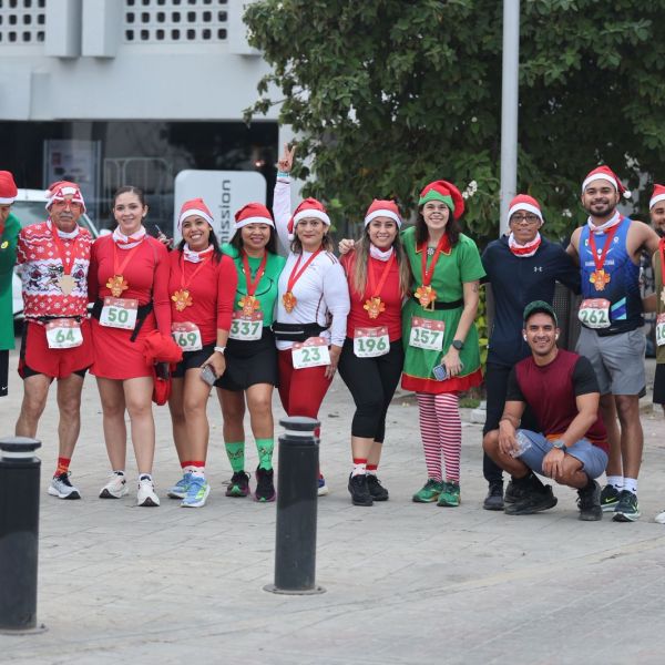 Fue un éxito carrera de pavo 2025