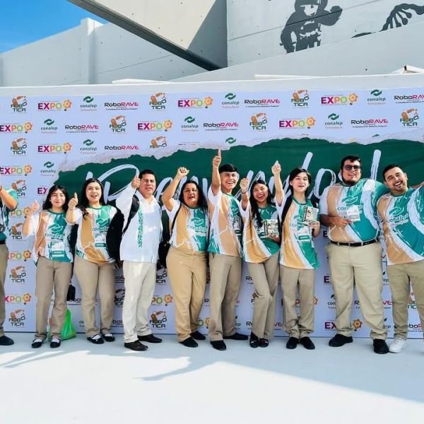 Impulsa CONALEP a estudiantes en las ciencias con Expo Emprendedores y Concurso de Robótica 2025