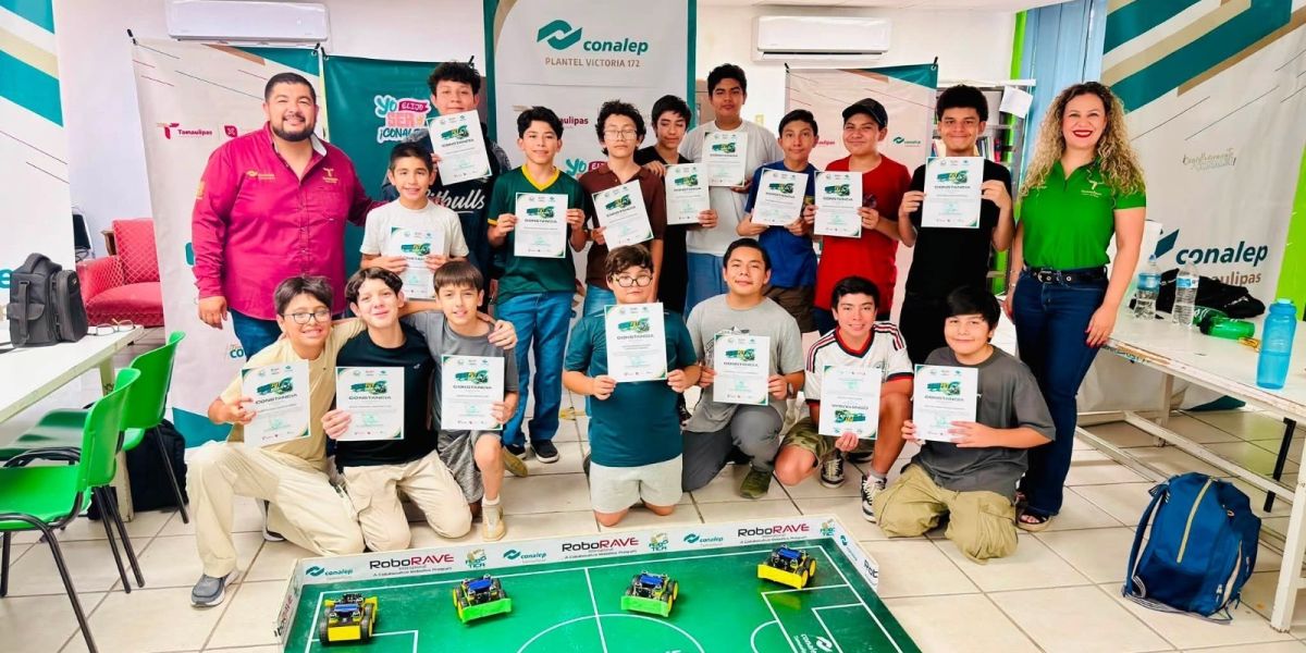 Despierta CONALEP vocaciones tecnológicas en jóvenes con RoboFut 2026
