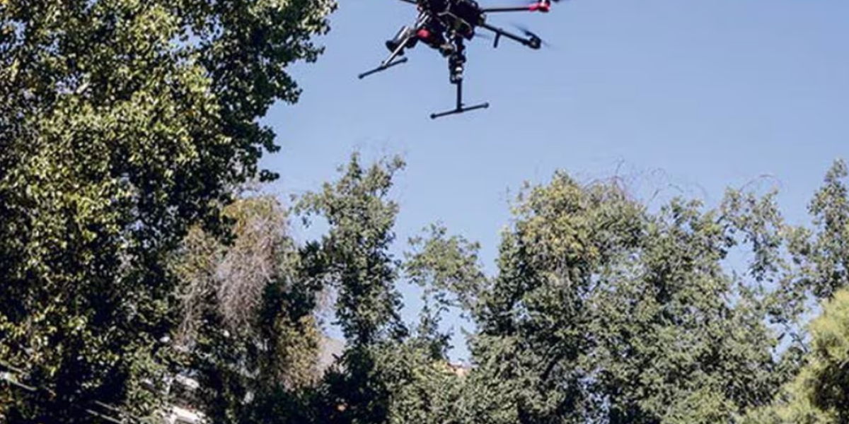 Tecnología de guerra a GE, usan drones vigías
