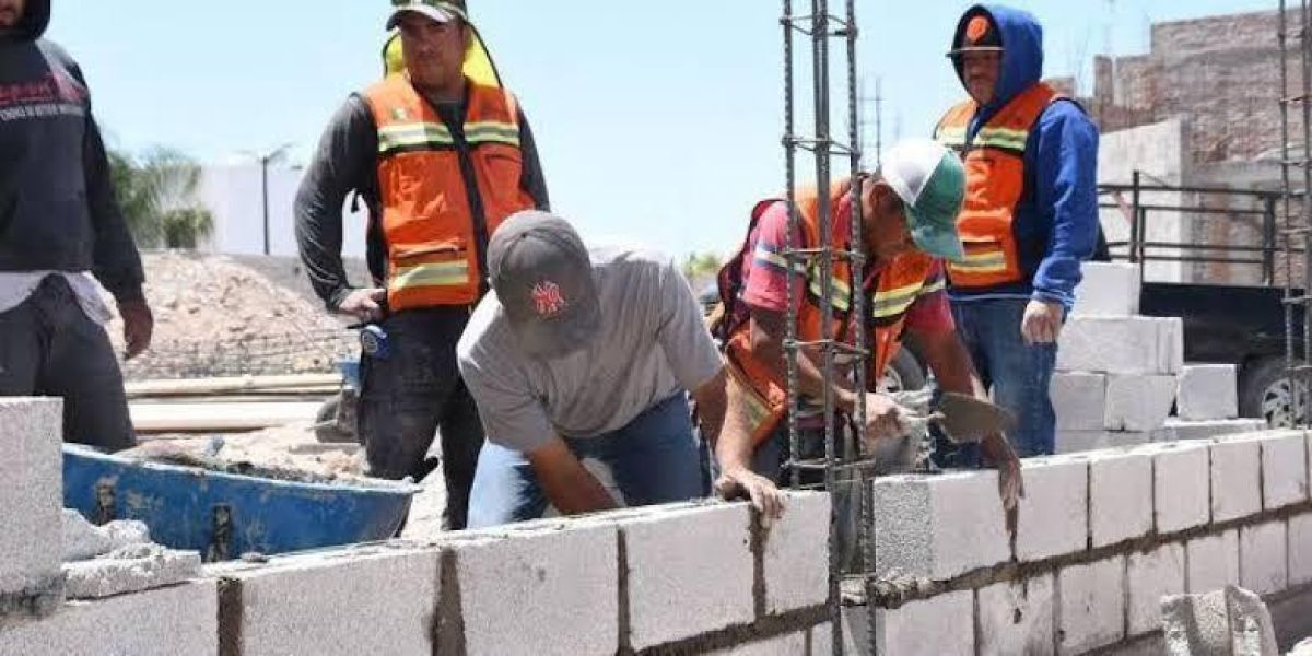 Aumentan salarios, pero escasea el trabajo para albañiles en la región centro de Tamaulipas