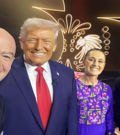 Presidenta Sheinbaum asistirá a la final del Mundial por invitación de Trump