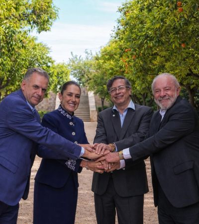 Acuerdan gobiernos de México, España y Brasil apoyo humanitario a Cuba 