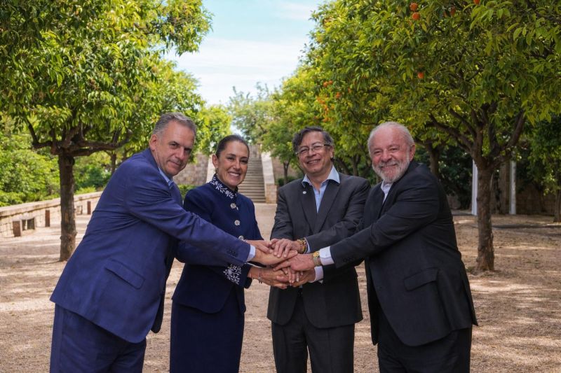 Acuerdan gobiernos de México, España y Brasil apoyo humanitario a Cuba 