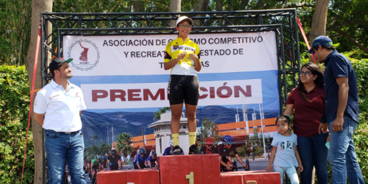 Ciclista Alessandra Joselin Bernal, rumbo al Panamericano