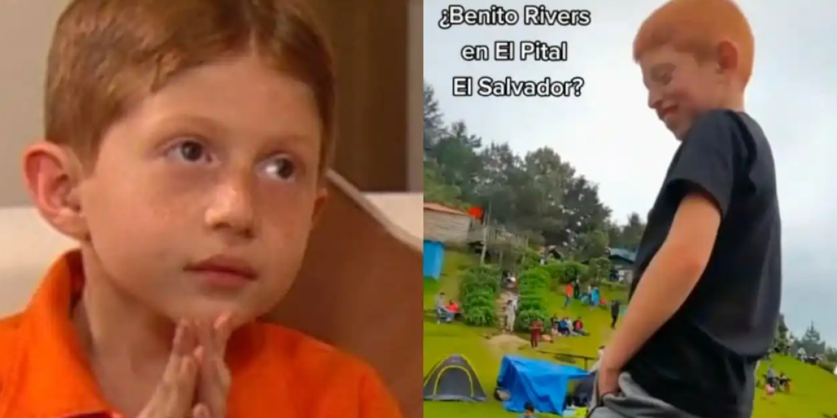 Captan a niño idéntico a “Benito Rivers”; video se vuelve viral