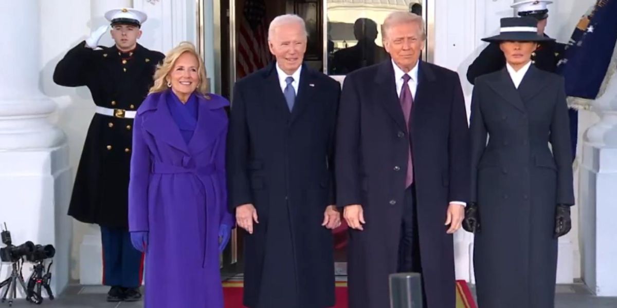 Así recibió Biden a Trump en la Casa Blanca previo a la toma de posesión