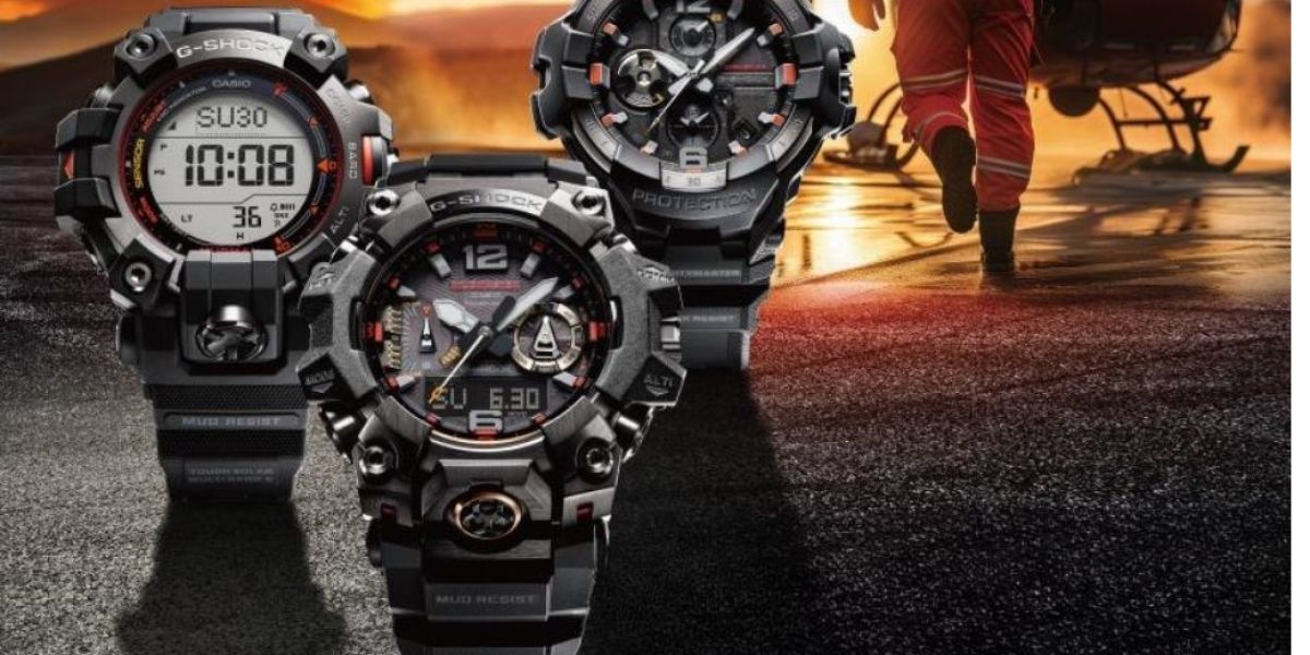 Casio lanza 3 nuevos relojes G-Shock en México