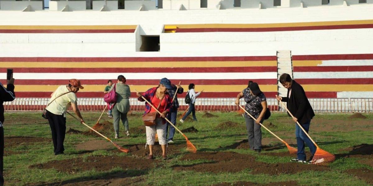 Positivo avance muestra la restauración del Estadio Altamira