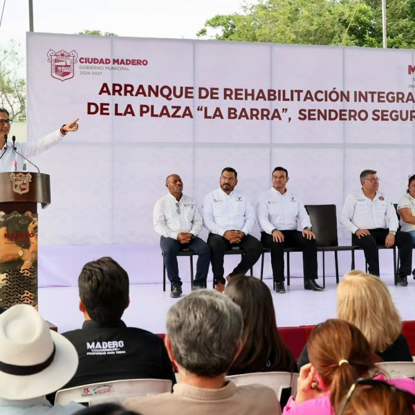 Erasmo arranca rehabilitación de Plaza La Barra y Parque El Chacalazo con inversión superior a 18 millones de pesos