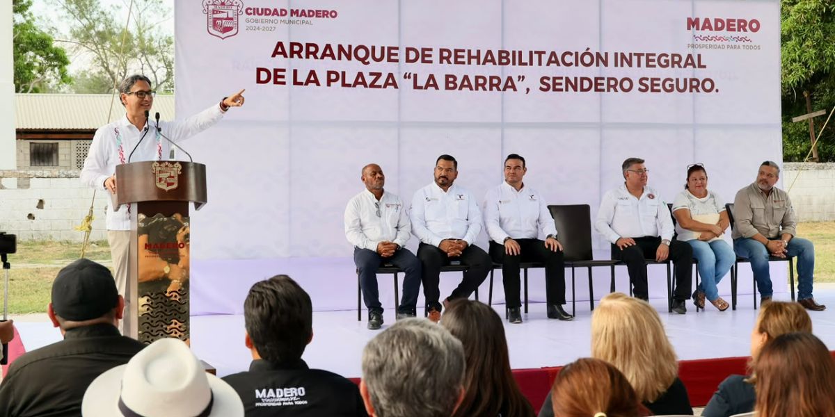 Erasmo arranca rehabilitación de Plaza La Barra y Parque El Chacalazo con inversión superior a 18 millones de pesos