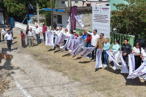 Se Impone récord con el arranque de 15 acciones del programa de obra pública 2026