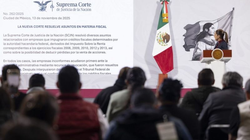 Sheinbaum respalda sentencia contra Salinas, advierte acciones si no paga