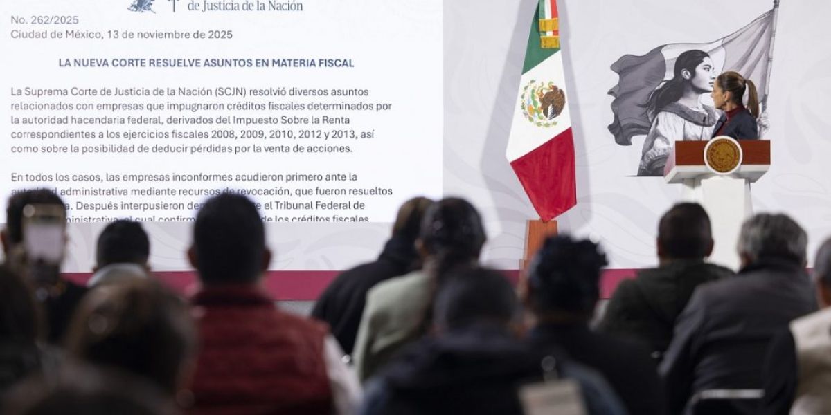 Sheinbaum respalda sentencia contra Salinas, advierte acciones si no paga