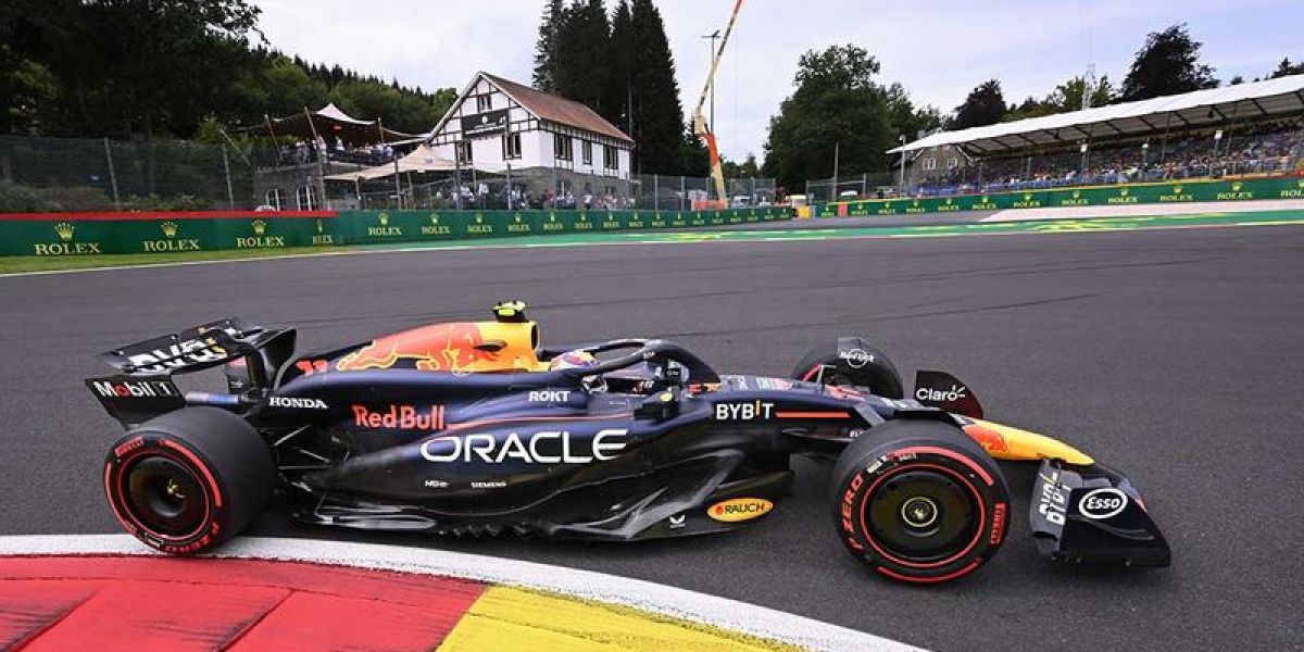 ‘Checo’ Pérez no mejora; noveno en práctica 2 del GP de Bélgica