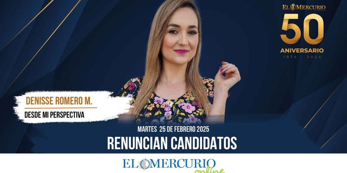 Renuncian candidatos