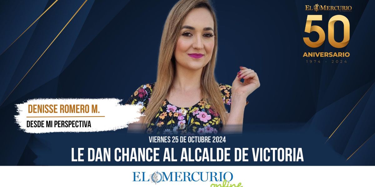 Le dan chance al alcalde de Victoria