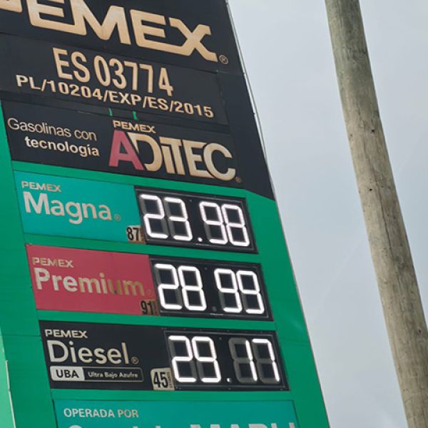 Aumenta SHCP subsidio a combustibles 