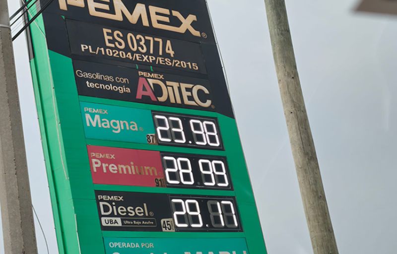 Aumenta SHCP subsidio a diesel y gasolinas
