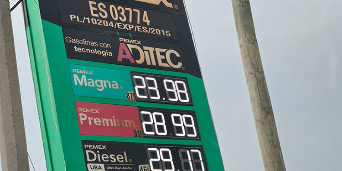 Aumenta SHCP subsidio a diesel y gasolinas