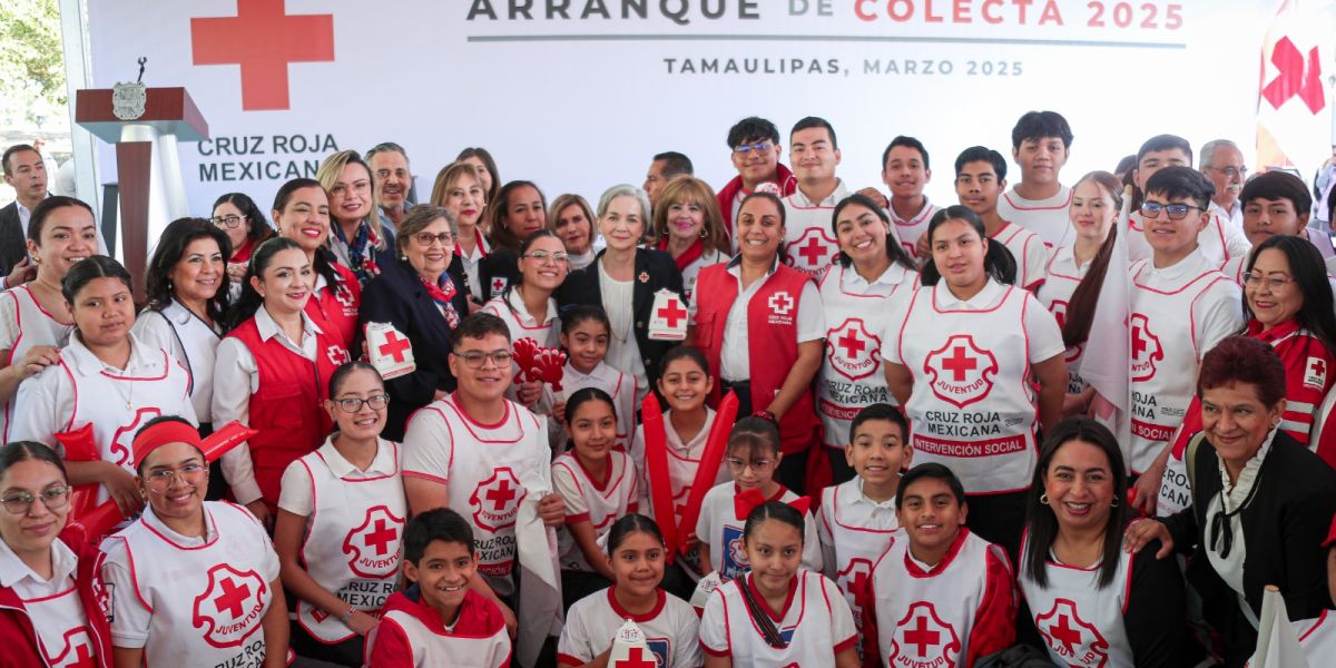 Invita DIF Tamaulipas a donar en la colecta de la Cruz Roja Mexicana