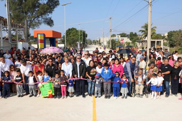 Lazos del Bienestar fortalece la infraestructura y el desarrollo social en Tampico